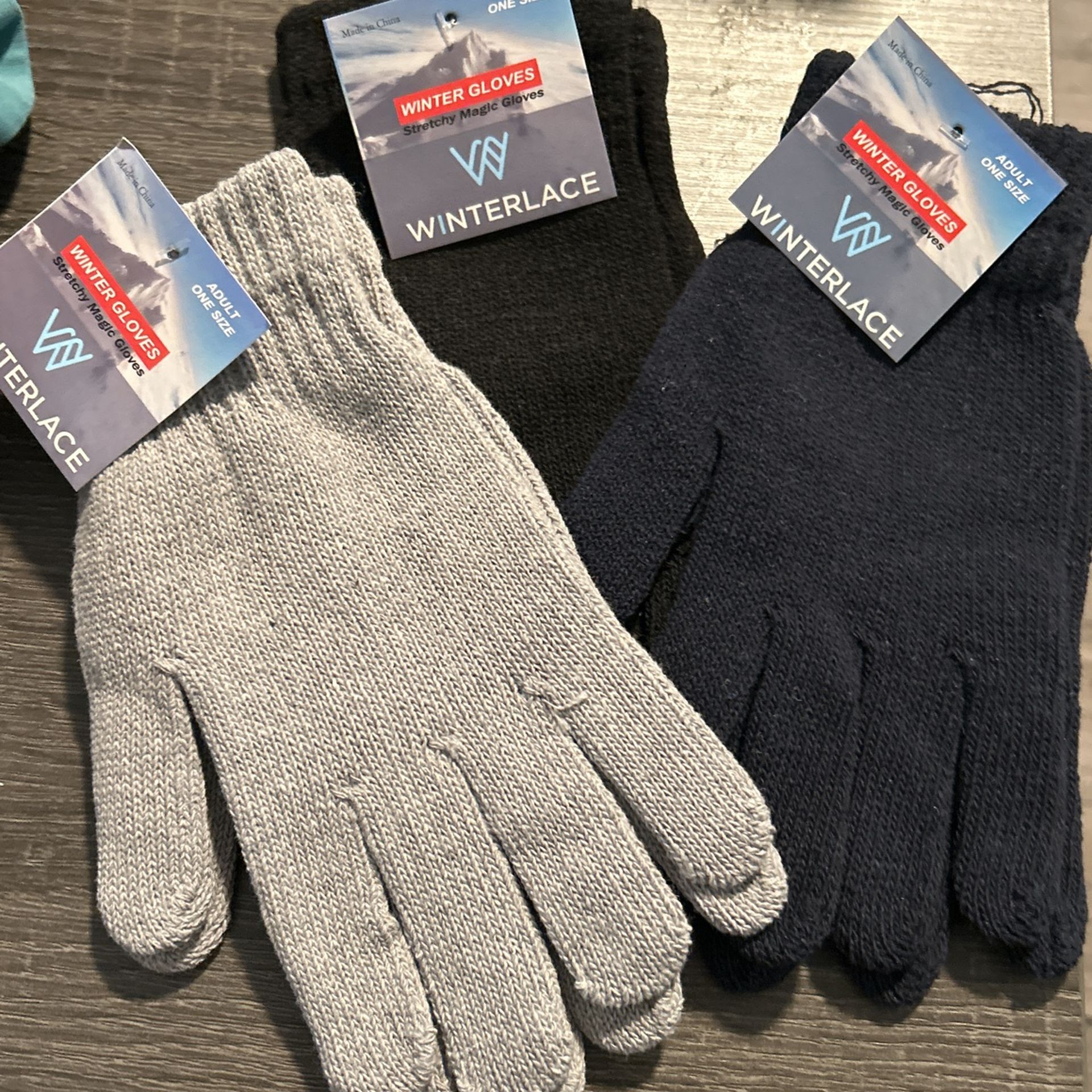 Winter Gloves One-Size-Fits-All