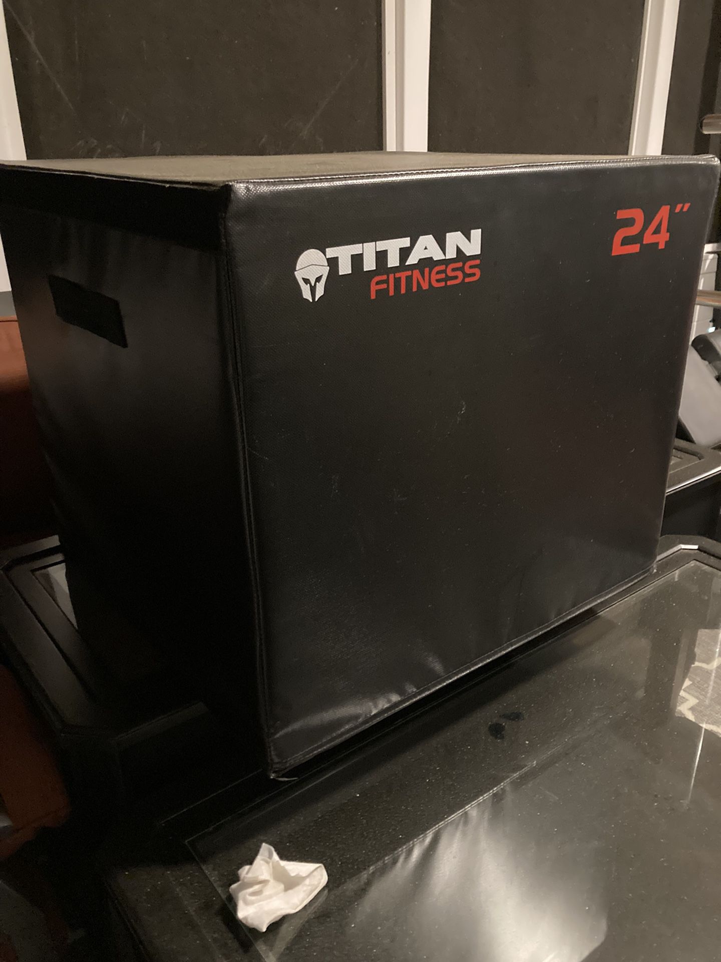 Titan Fitness 24 Inch Soft Foam Plyometric Box