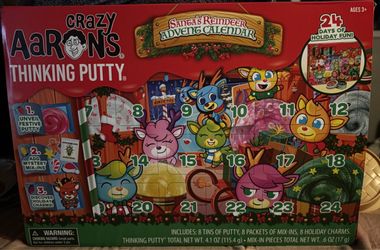 NIB crazy Aaron’s thinking putty advent calendar