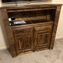 Hand Made Stand For Tv (Heavy Duty Wood) 