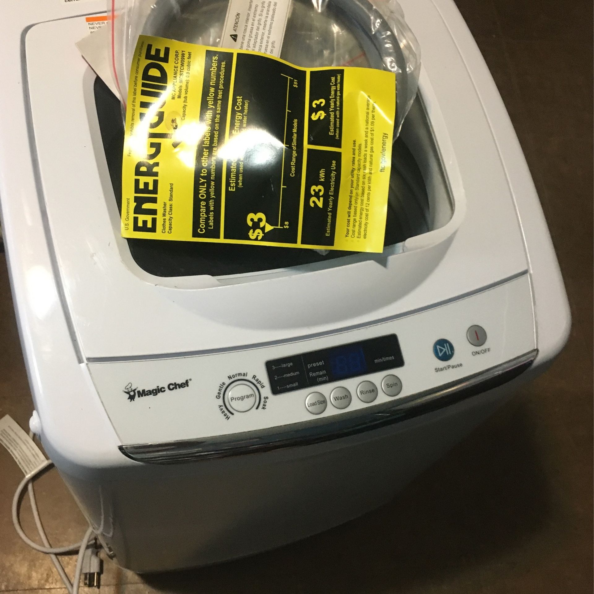 Magic Chef Washing Machine 0.9 Vj for Sale in Miami, FL OfferUp