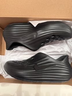 Nike Foam Slip-On Shoes All Black