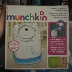 Munchkin Nursery Projector & Sound System - Never Used