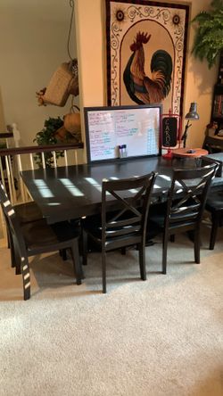 Espresso Pottery Barn Table