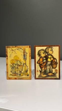 Vintage Original Deichert Jewelry Music Box Ballerina Hummel Image (W Germany)