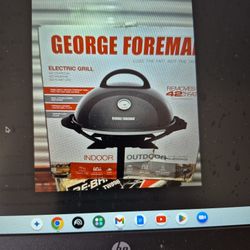 George Forman Electric Barbecue Brand New