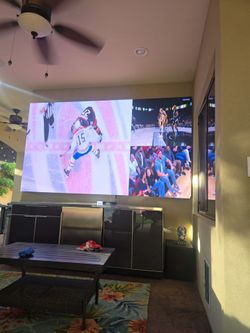 135 inch Led video wall system