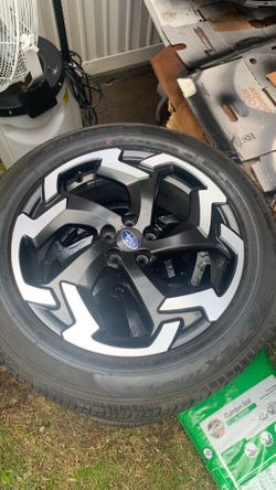 5x100 Subaru wheels and tires