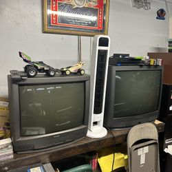 CRT TV 27 Toshiba 32 Panasonic 