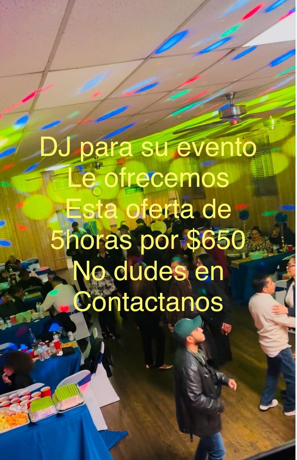 Dj Pare Su Evento Próximo