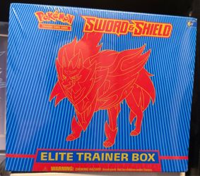 Pokémon TCG sword & shield etb Zamazenta