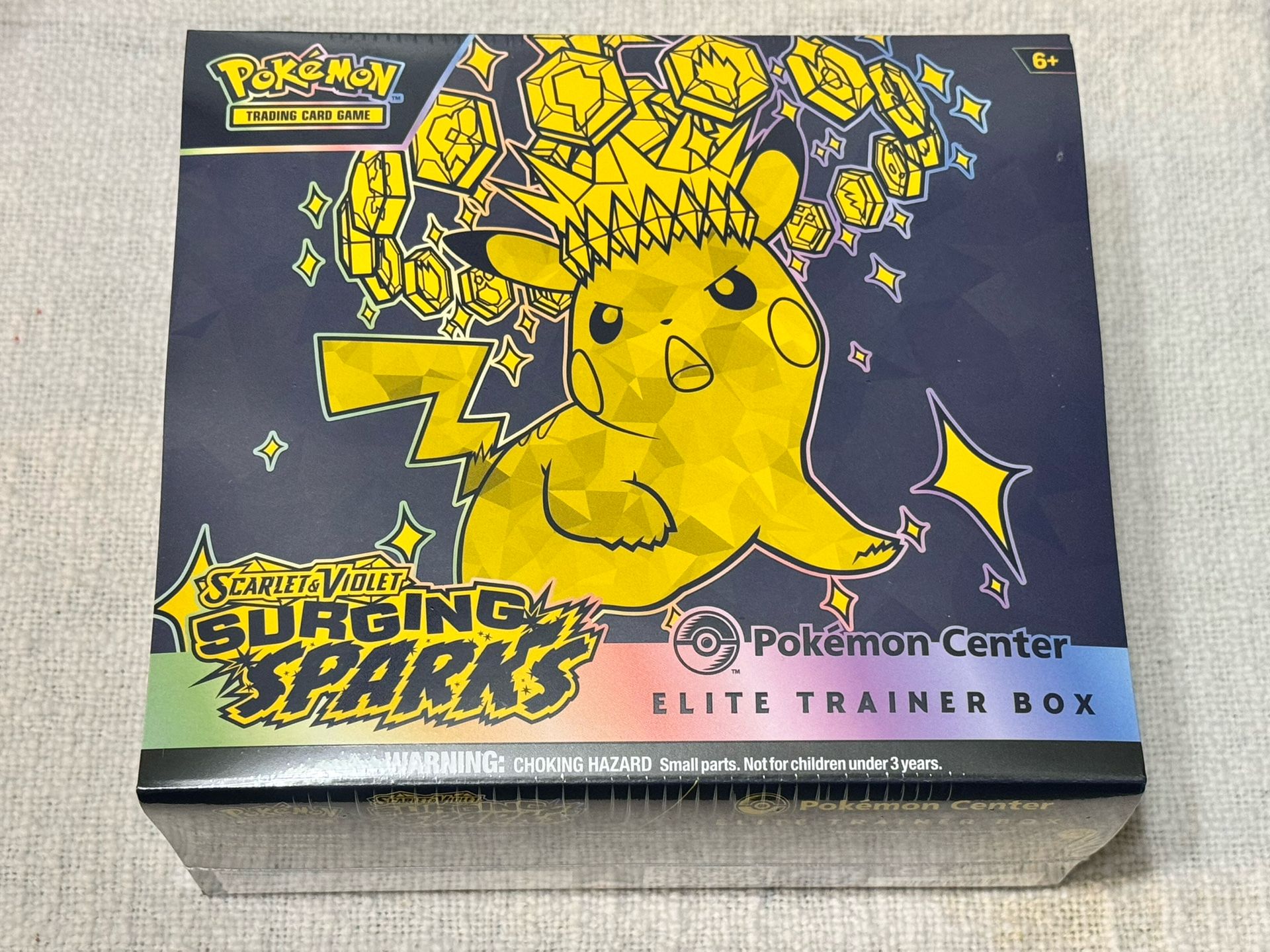 Surging Sparks ETB Pokemon Center