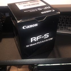 Canon RF-S 10-18 mm F4.5-6.3 IS STM