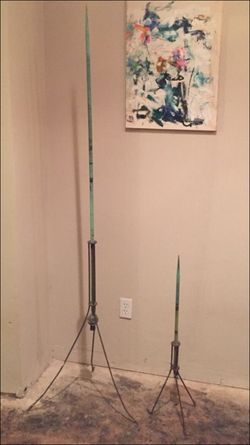 Old lightning rods