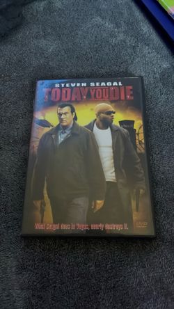 Today You Die - DVD - Steven Seagal - BlockBuster Case- Great Condition - Vegas