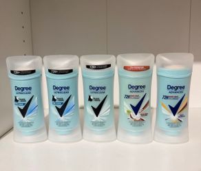 Degree deodorant $5 each