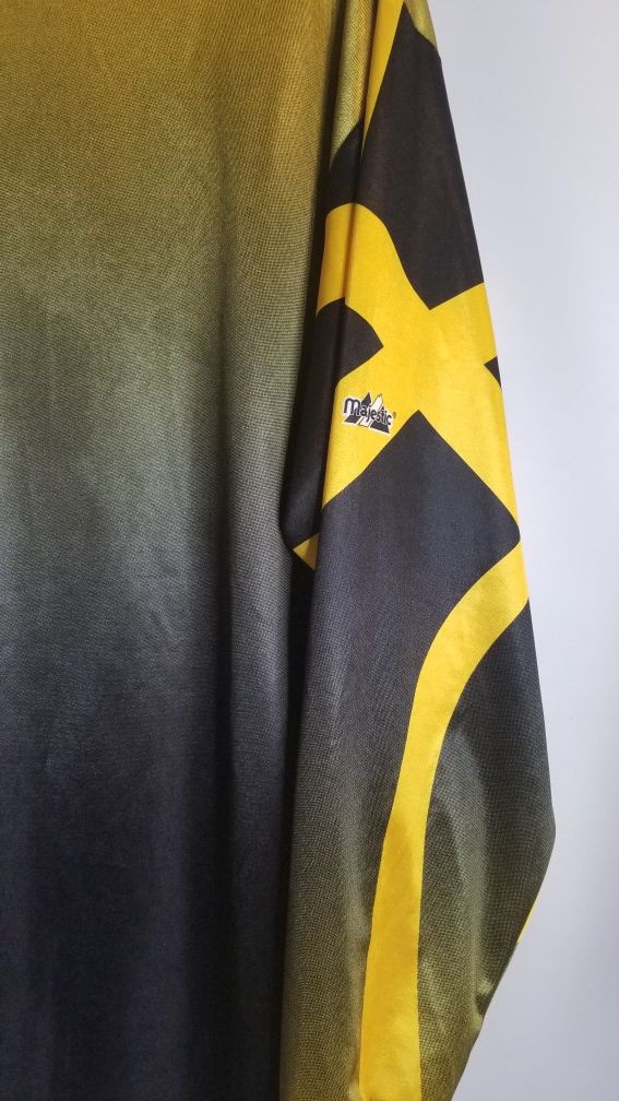 Men's long sleeve shirt lakers logo SIZE M black and yellow