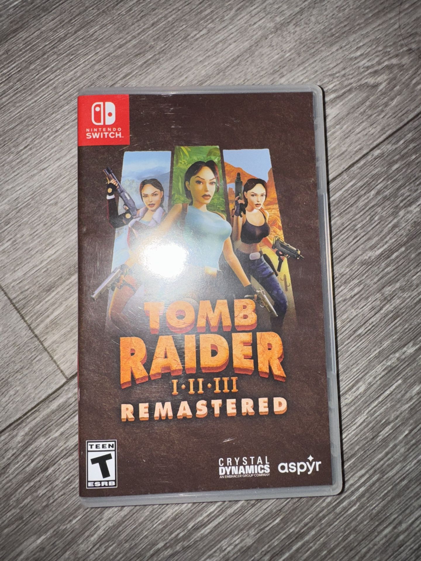 Tomb Raider 1-3 Switch