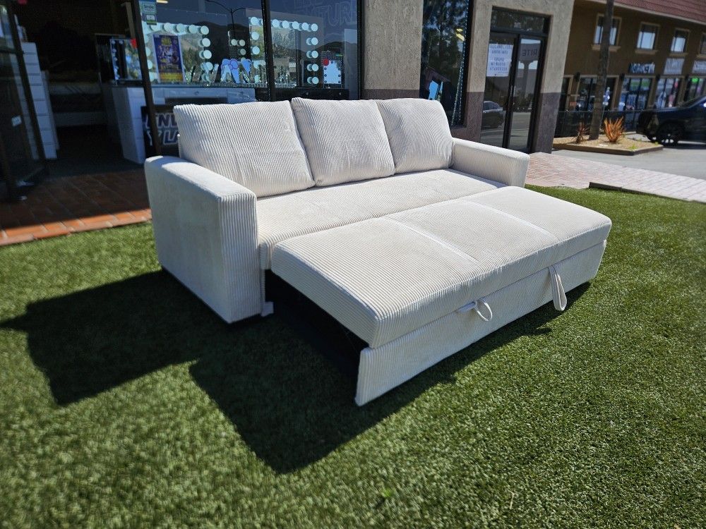 Super Especial Sofa Cama Beige O Gris $349
