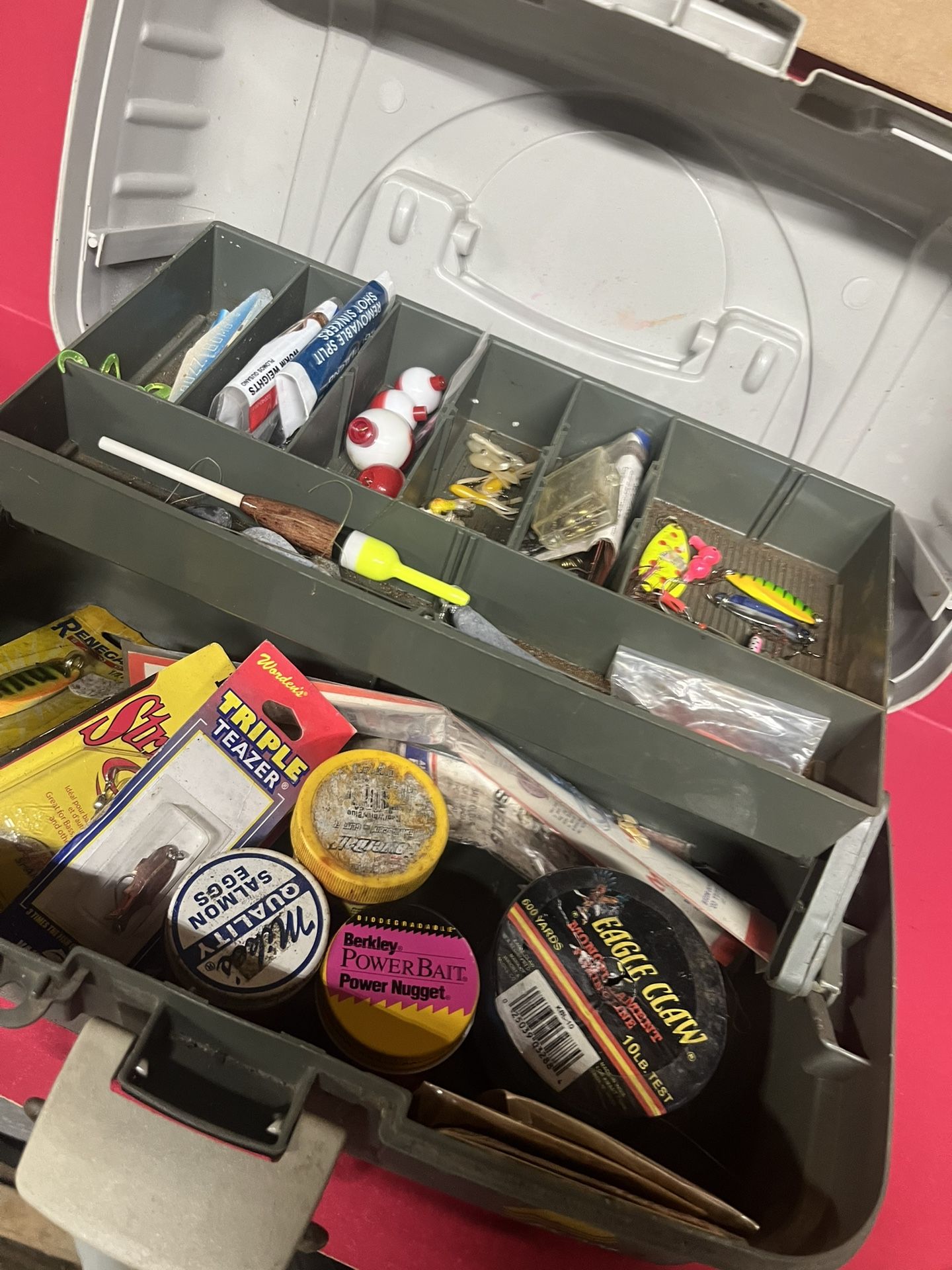 Complete Plano Fishing Tackle Box Full Of Goodies