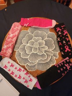 Breast Cancer Awareness Socks