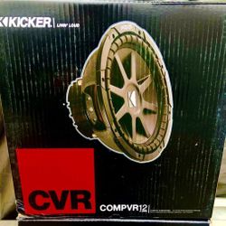 12 Inch Kicker CVR Subwoofer 800 Watts Maximum Power 400 Watts Rms New Nueva