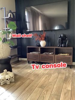 Wall unit and tv console