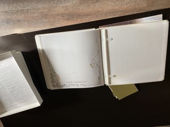 Scrapbook for wedding