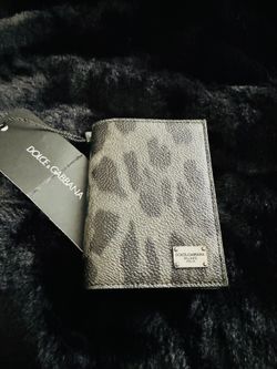 Dolce & Gabbana Leopard Card Organizer