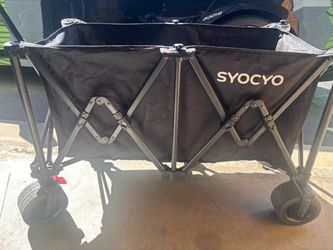 SYOCYO Folding Utility Wagon Cart