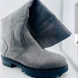 New Gray Boot