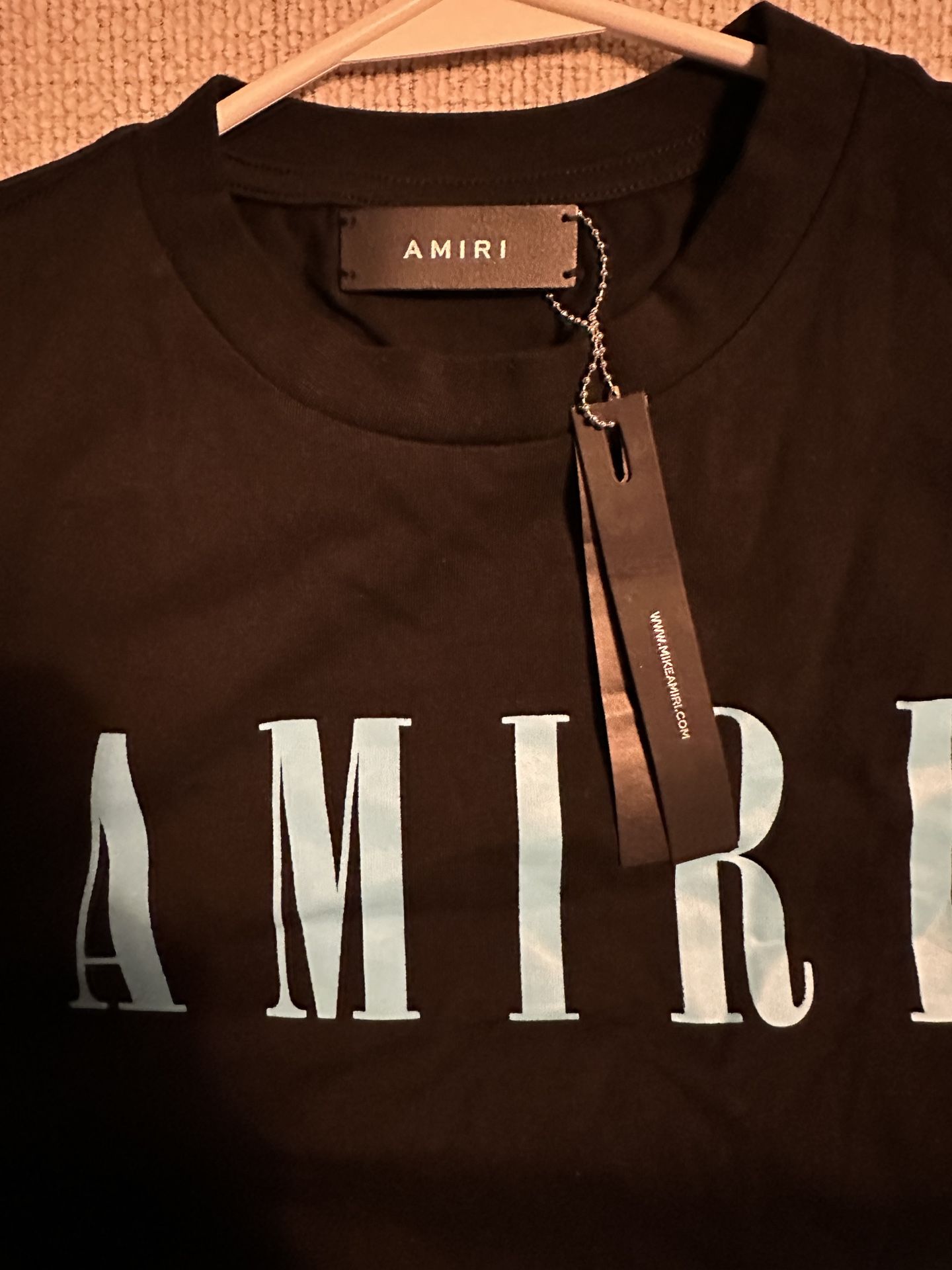 Amiri Black And Blue Core T, Men’s Brand New
