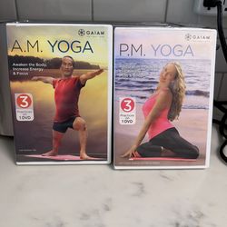 Beginning Yoga DVD’s - set of 2
