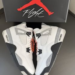 BRAND NEW JORDAN 4 GS “WHITE CEMENT”