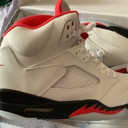 JORDAN’S  5 RED FIRE 🔥 