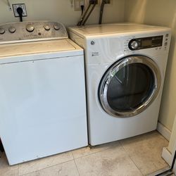 Whirlpool Washer and GE Dryer 