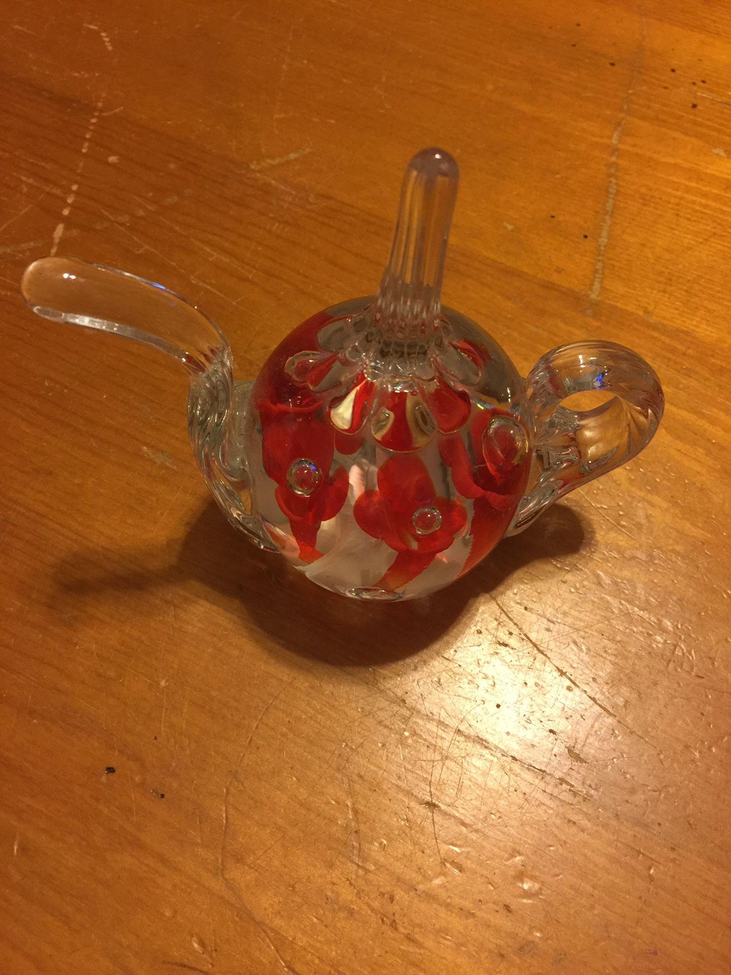 Tea pot ring holder/paperweight