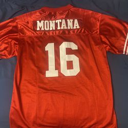 Joe Montana Jersey Size XL