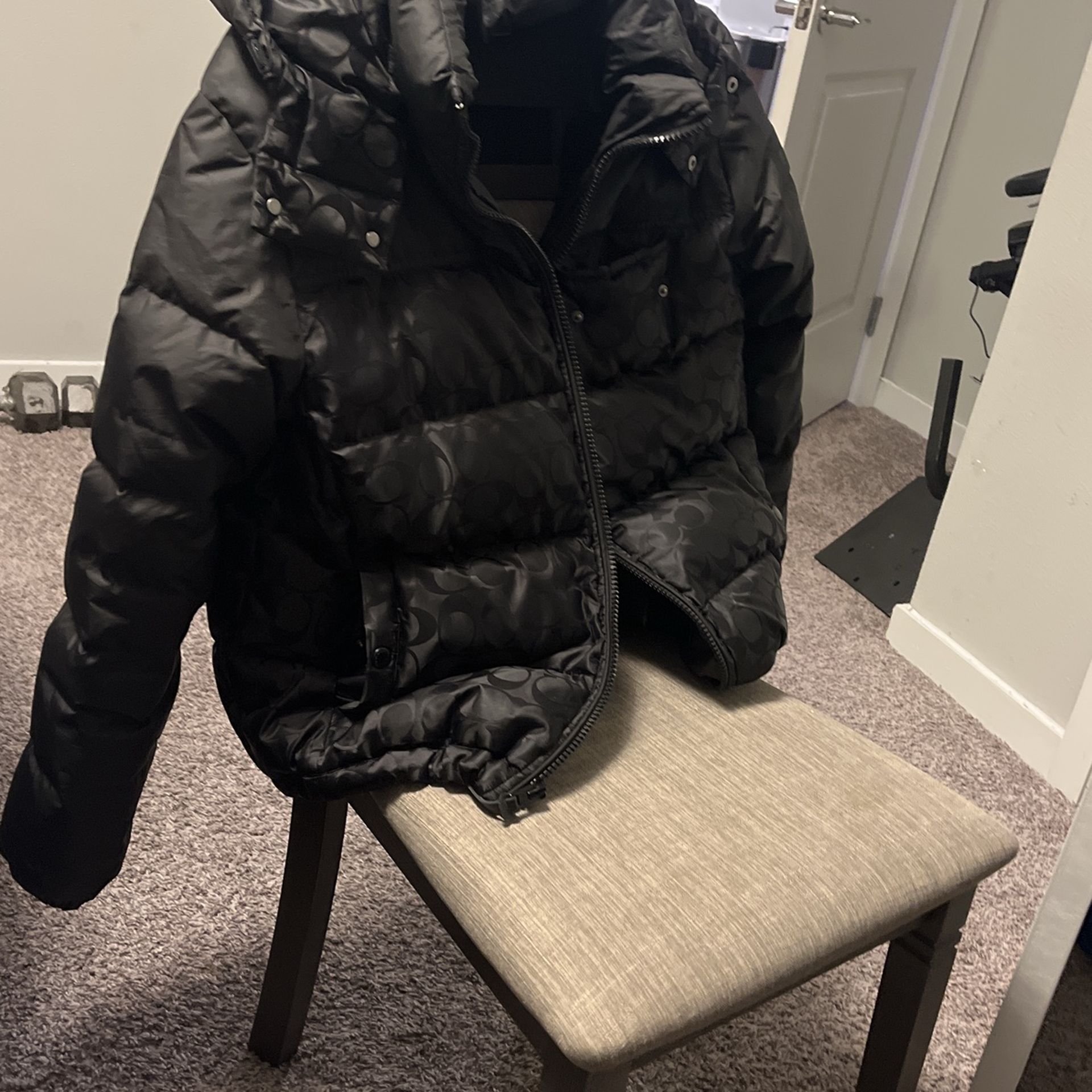 coach puffer jacket
