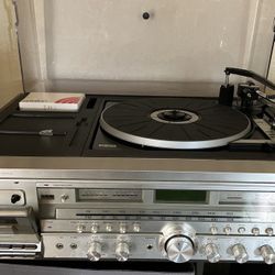 Vinyl, Stereo, and Cassette player