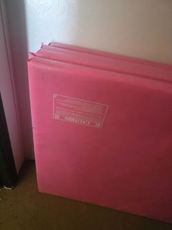Pink Folding Gymnastics Mat
