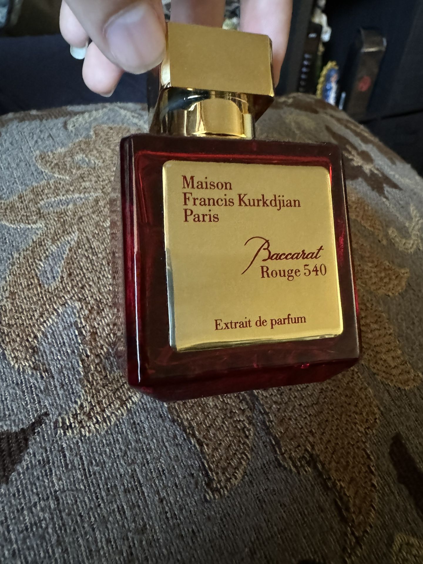 I have the box. Baccarat Eau de perfume. Might take offer
