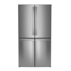 GE Profile 28.3 Cu. Ft. Quad-Door Refrigerator with Dual-Dispense AutoFill Pitcher  Brand New