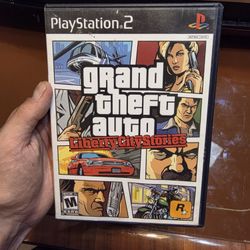Grand Theft Auto: Liberty City Stories (Playstation 2, PS2) No Manual Tested Works