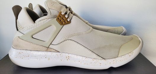 2020 Nike Jordan Brand Fly '89 Used Sz. 10 Light Bone Gold