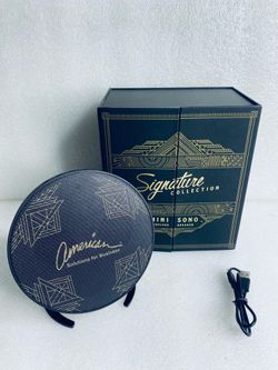 Mini Sono Wireless Rechargeable Bluetooth Speaker Signature Collection, 5W, Black, 20223