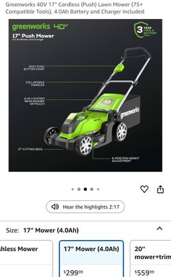 #4 Cordless Lawnmower