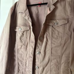 Maurice’s Rose Denim Jacket 2XL