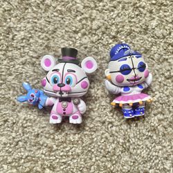 FNAF Mystery Minis Ballora and Funtime Freddy