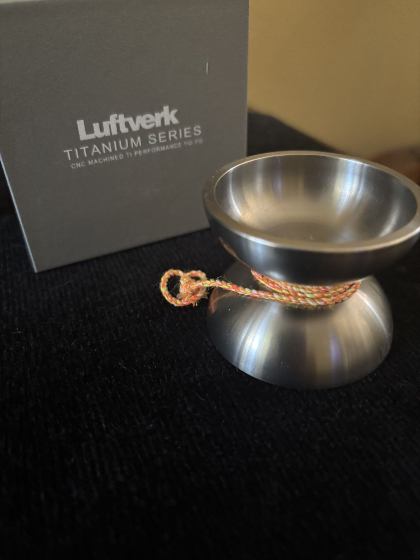 Luftverk 2024 000 "Triple Zero" 56mm Titanium YoYo